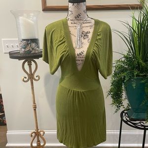 POOF For The Planet green size medium dress ties in back